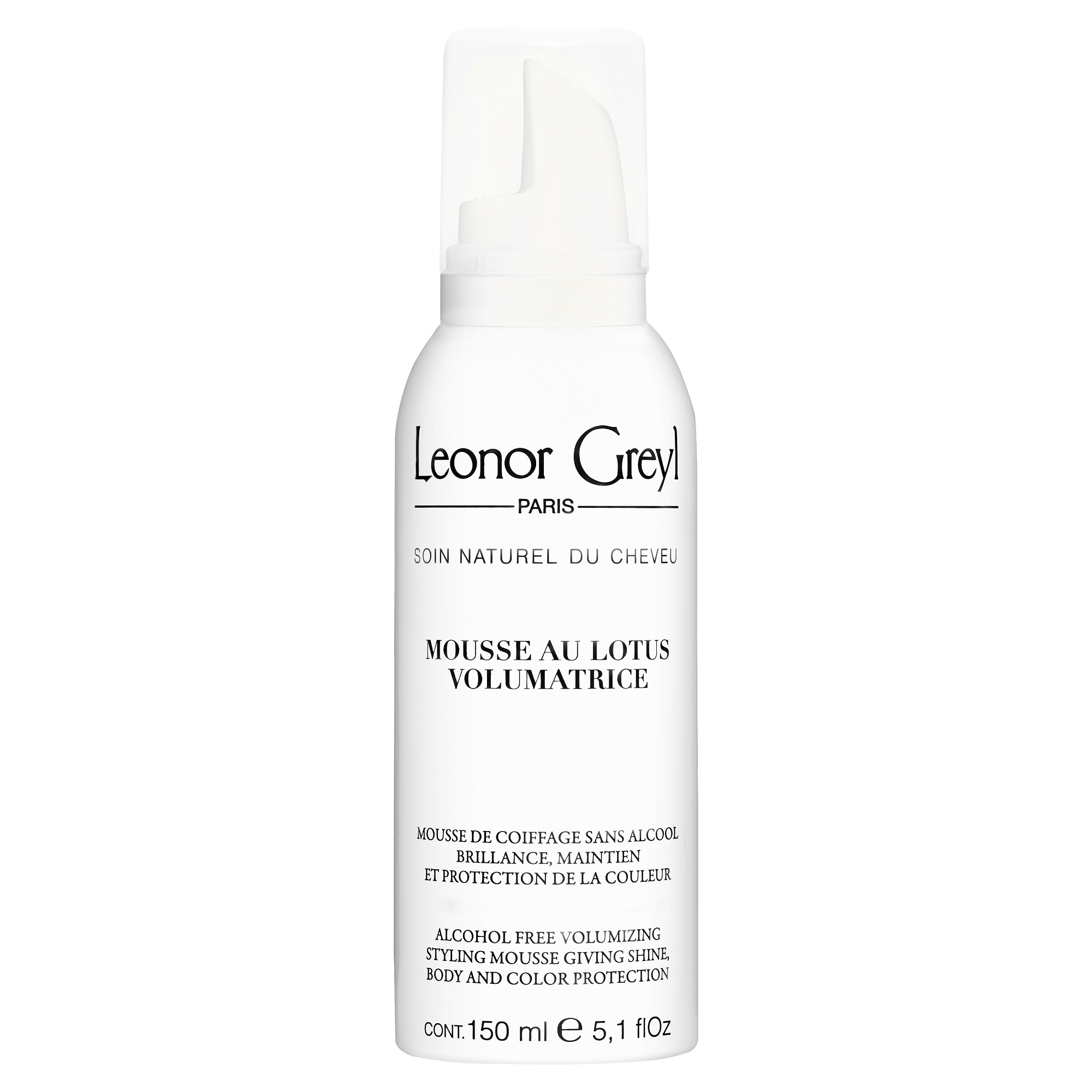 Keo tạo kiểu tóc không cồn Leonor Greyl Mousse au Lotus Volumatrice